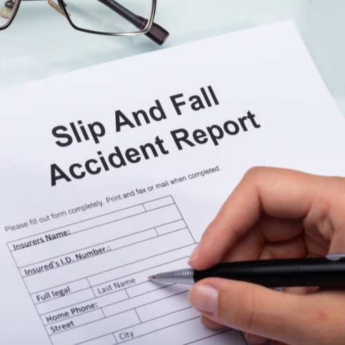 Slip n fall report Huntsville slip and fall lawyers